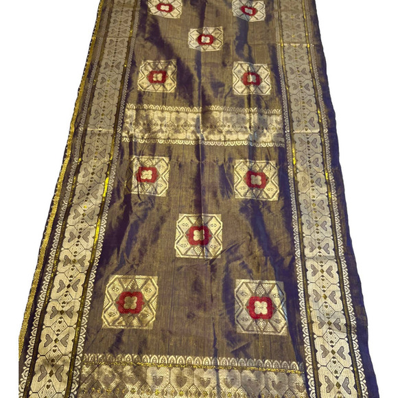 India Sari Saree Material Fabric - Picture 1 of 6